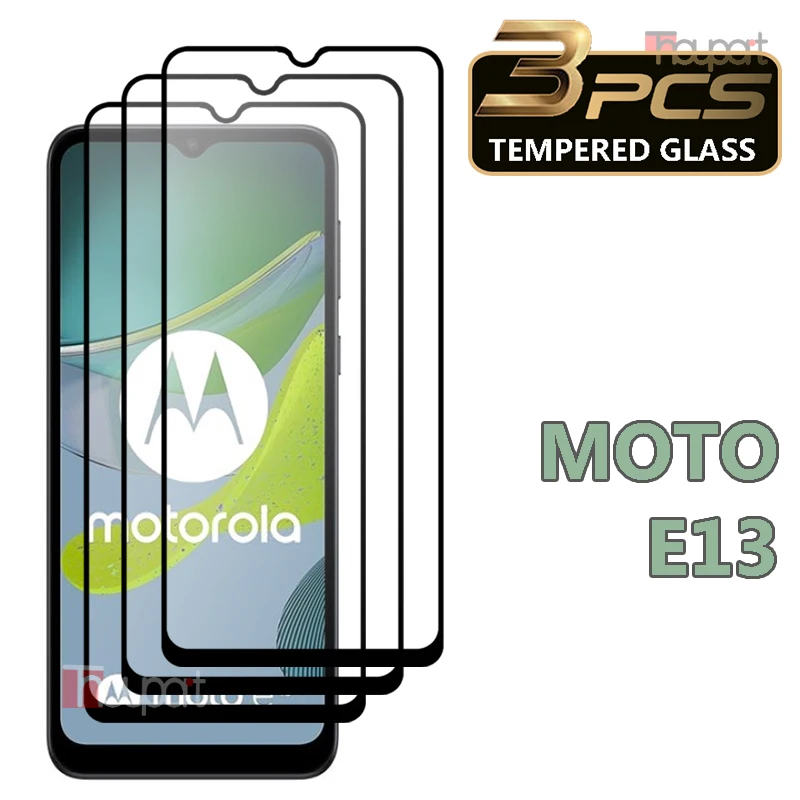 

3 шт. закаленное стекло для Motorola Moto E13 Защитная пленка для экрана Moto E13 стекло