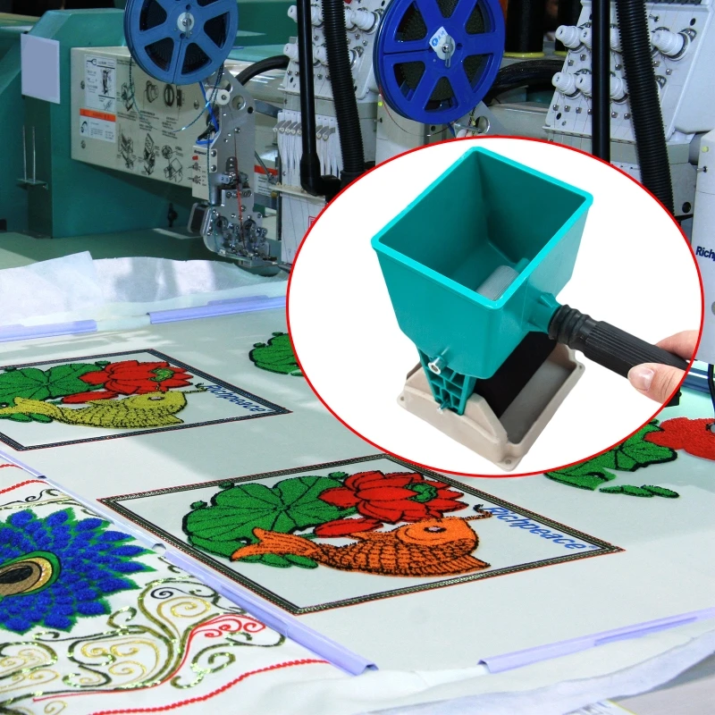 652F Portable Glue Applicator Roller Hand Push Tufting Glue Applicator