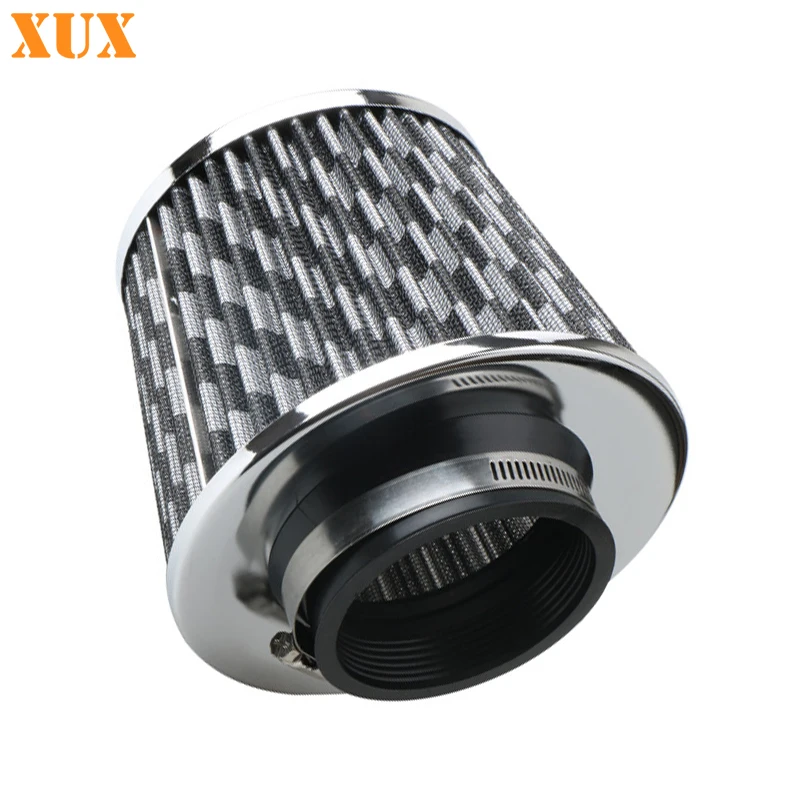 76MM 3 Inch Car Air Filter High Flow Sport Power Mesh Cone Universal