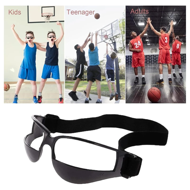 Dribble Spectacles Basketball Training Aid Eyewear Heads Up Dribbling Glasses Training Glasses Basketball Team Supplies