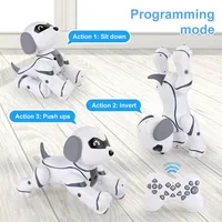 2024 Remote Control Robot Dog Programmable Smart Interactive Stunt Dog With Touch Function Singing Dancing Walking Smart Toys 1