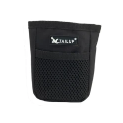 Pet Training Treat Pouch and Reward Bag - 9x4x13cm (Black - 5pcs)