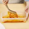 Safe Spaghetti Cooker Box Microwave Pasta Cooker with Strainer Lid Food Grade High Temperature Resistant Noodle Cooking Box 5