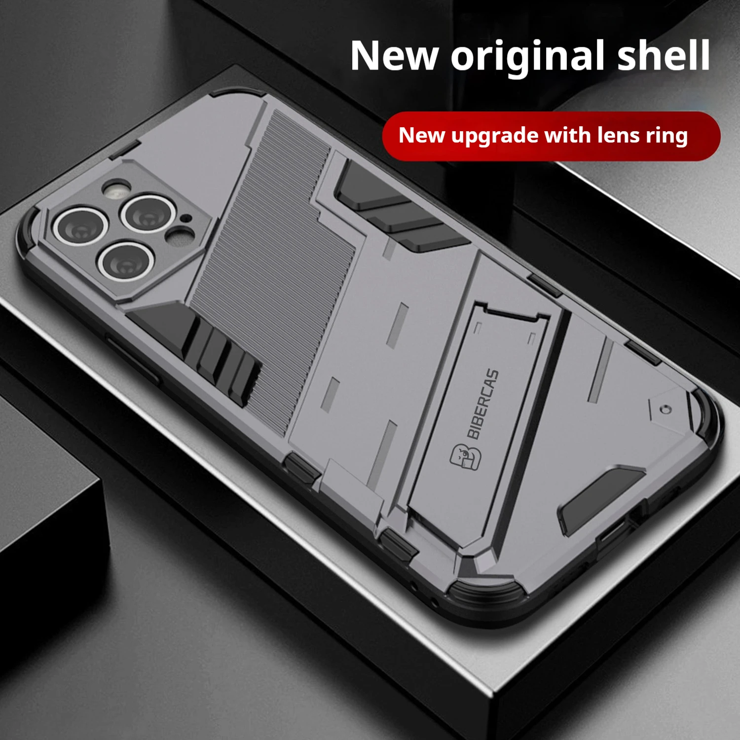 

Suitable For iPhone 15 14 13 Pro Plus ProMax Series Phone Case Precision Hole Anti Drop Protective Case PC+TPU Protective Case