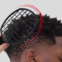 Men Afro Curly Hair Comb Dreadlocks Tin Foil Hot Perm Comb Hairdressing Tool Double Ended Twist Pick Comb Hair Styling Tools 2