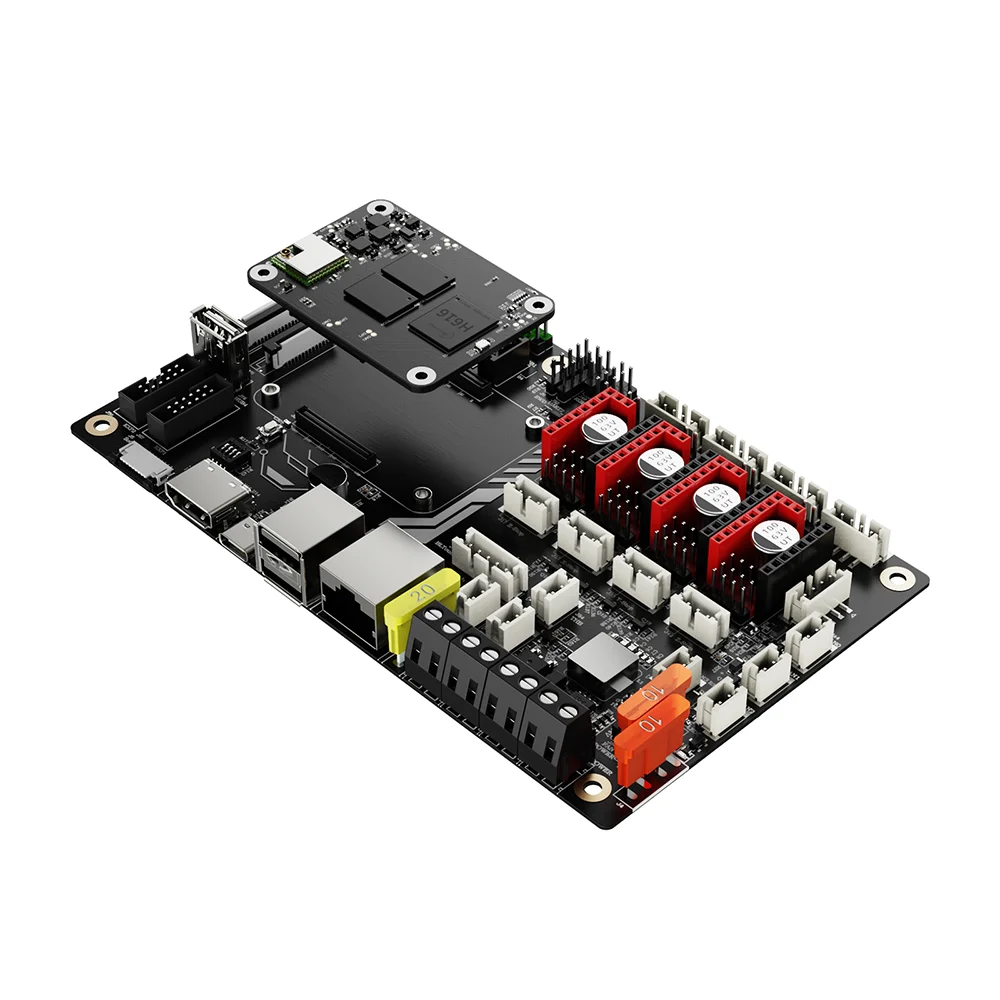 Bigtreetech-placa-mãe para Raspberry pi Manta M5p M8p 32 Bits Tmc2209 Cb1 Cm4 Klipper Ender Impressora 3d Voron Tela Hdmi5 - Imagem 2