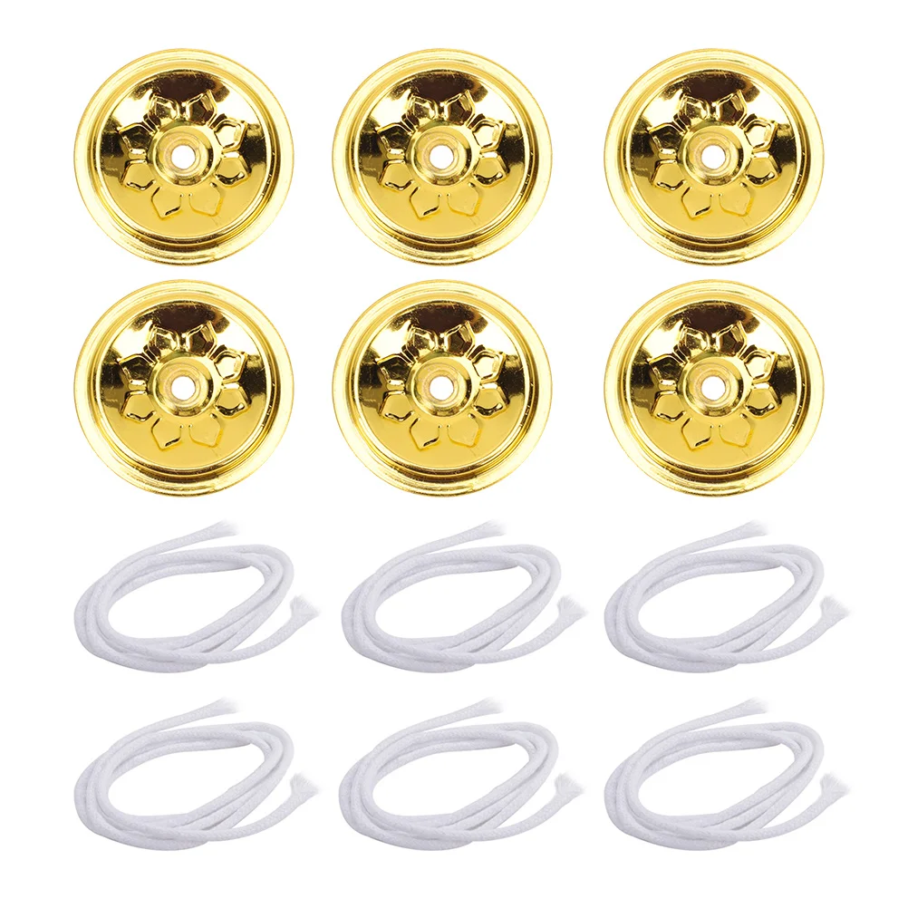 

Alcohol Lamp Fiber Wick Replacement Wick Oil Light Wick Alloy Holder Oil floating ball oil lamp wick