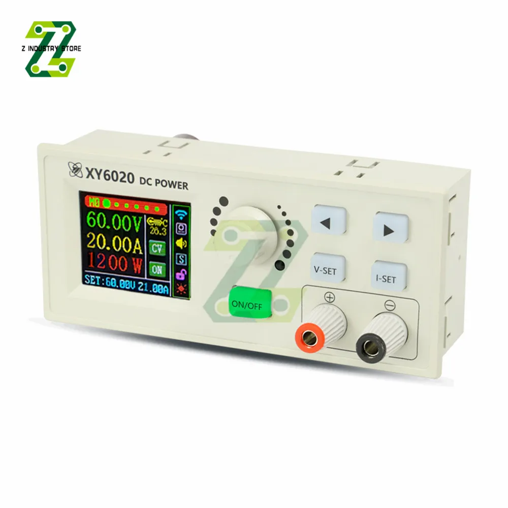 

Adjustable DC Power Supply 60V 20A Step Down Voltage Regulator Switch Buck Converter 1200W For Lab Bench