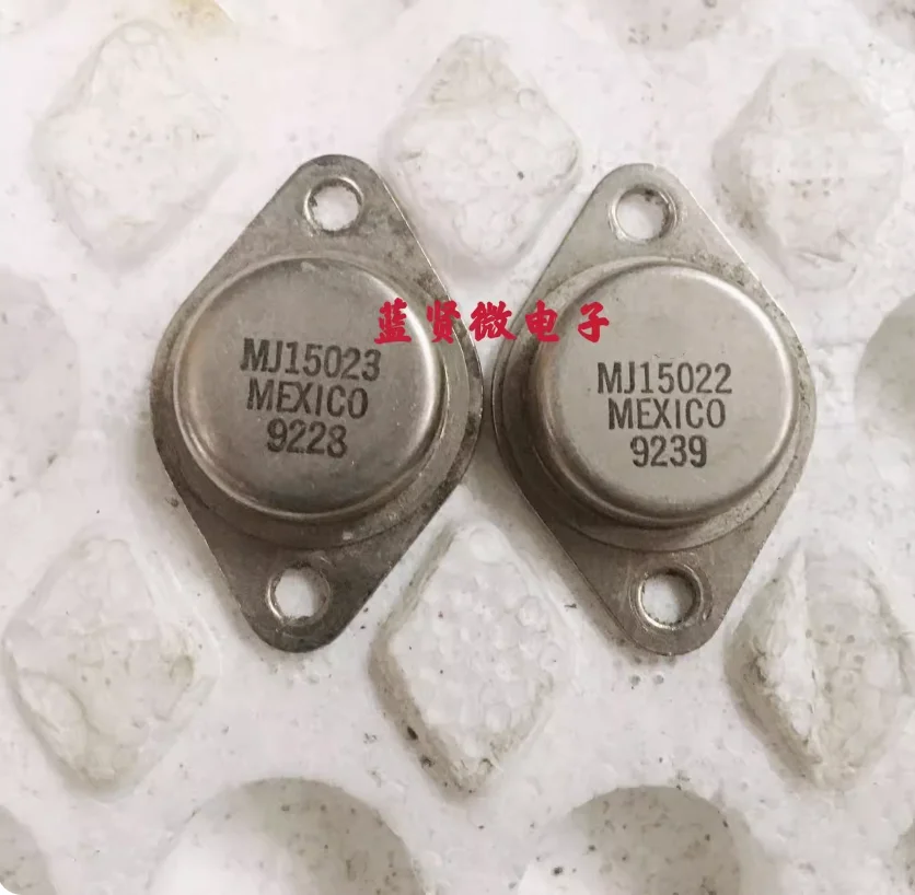 1 Paio Mj15022 Mj15023 Originale Importato Smontaggio Motorola Gold Sealed Power Amplifier Matching Tube