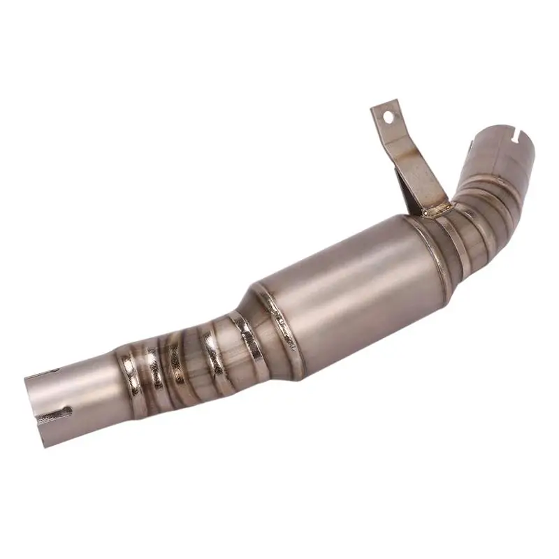 For Benelli Leoncino 500 51MM Motorcycle Exhaust System Mid Link Pipe Escape Connect Tube With DB Killer Slip On Stainless Steel - Image 5