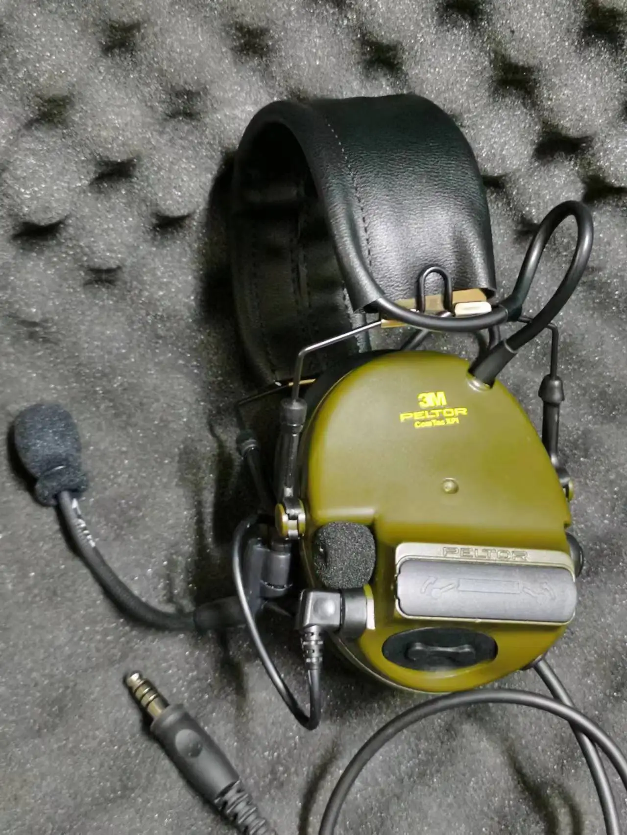 【新品】3m Peltor comtac xpi 実物 ヘッドセット Comtac xpi viノイズキャンセリングヘッドセット、z戦術通信機器