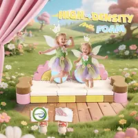 23Pcs Modular Kids Play Couch, Toddler Couch with Convertible and Multifunctional Foam for Inspiring Child Creativity, Kids Cou 3