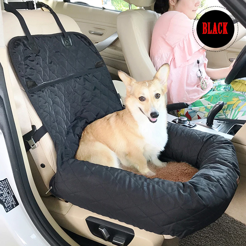 Car Seat Cover Dog Seat Cover Dog Car Seat Dog Car Seat Booster Waterproof Durable Car Seat Bed for Small Medium Dogs Front/Back Luxury Pet Travel Protector