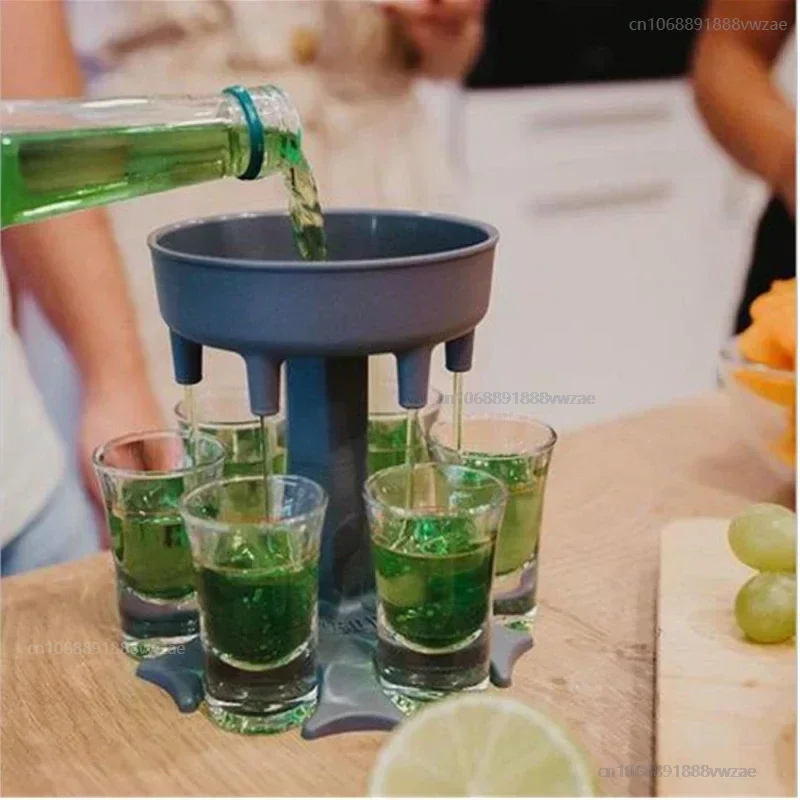 Small Glass Distributor Support Wine Distributor Party Drinking Games Cocktail Wine Beer Rapidly Filling Tool Bar