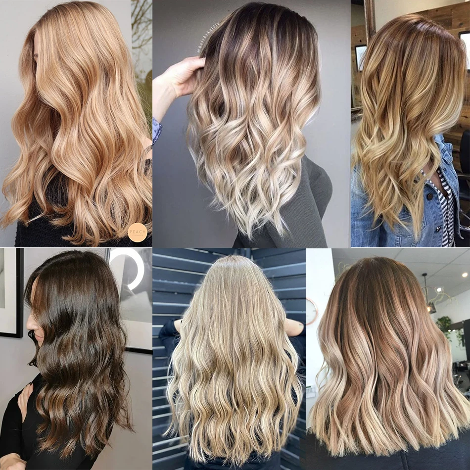 Wavy Micro Loop Ring Human Hair Extensions 50 Strands