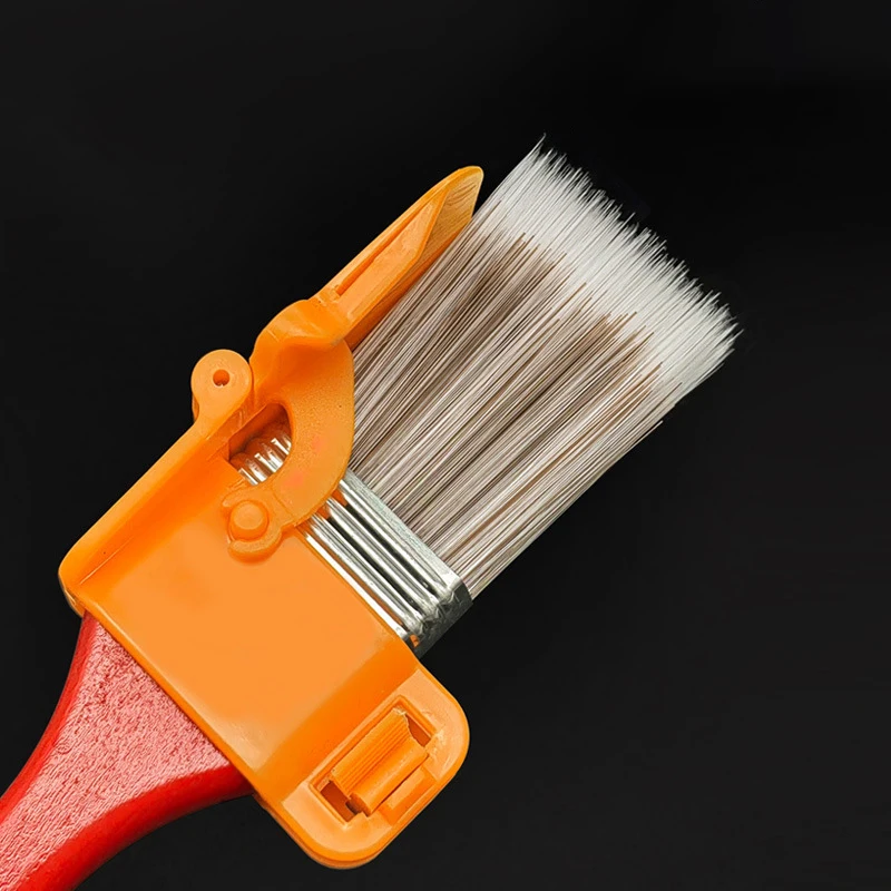 art paint brushes 1Set Paint Edger Brush Multifunctiona Clean Cut Profesional Edger Brush Tool For Window Frame Wall Ceiling Furniture Surface foam brush