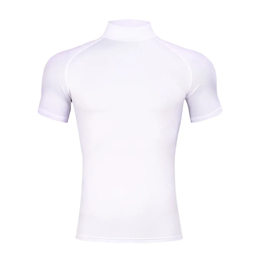 PlatiNum Men's Compression T-shirt Stretch Demonstration