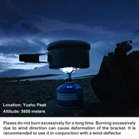 Feriales BRS-3000T Ultraleicht-Gasbrenner – Titan-Edition – 26g Profi-Campingkocher für Wandern, Trekking & Survival 1