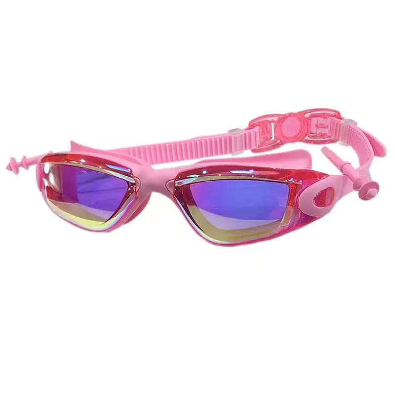 Swimming Goggles Professional Waterproof Swim Eyewear Glasses Anti-fog 100% UV Protection No Leaking For Adult Men Women Youth 3