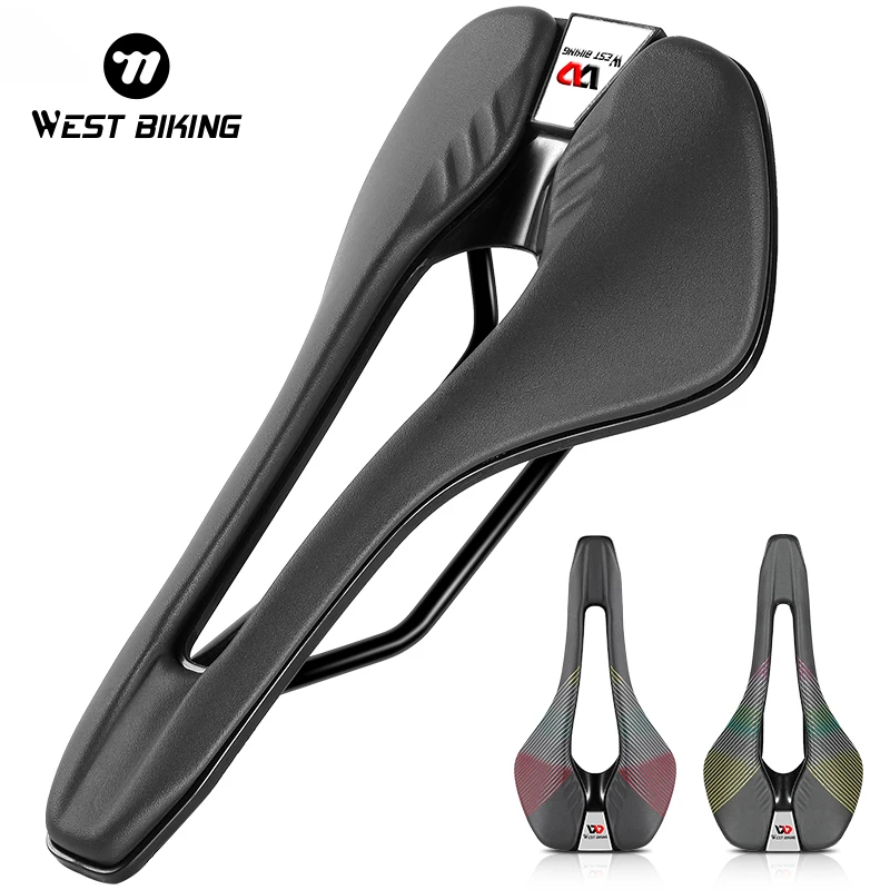 Bicycle Saddle Hollow Breathable Lightweight Triathlon Racing Seat Cycling Parts