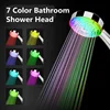 LED Luminous Shower Head Colorful Self-coloring Shower Head Water Conservancy Power Generation Shower Head Bathroom Accessories 1