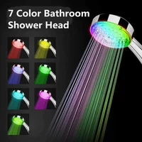 LED Luminous Shower Head Colorful Self-coloring Shower Head Water Conservancy Power Generation Shower Head Bathroom Accessories 1