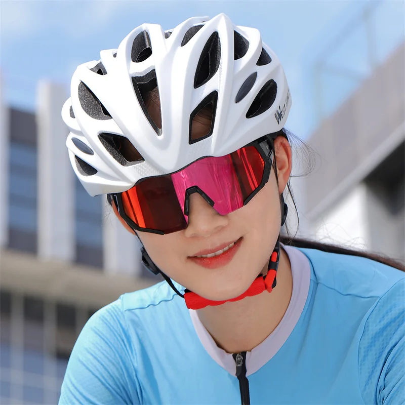 WEST BIKING Bicycle Helmet Cycling Safety Cap Ultralight Racing Road Bike Helmet Men Women Sports Scooter Bike Hat Equipment