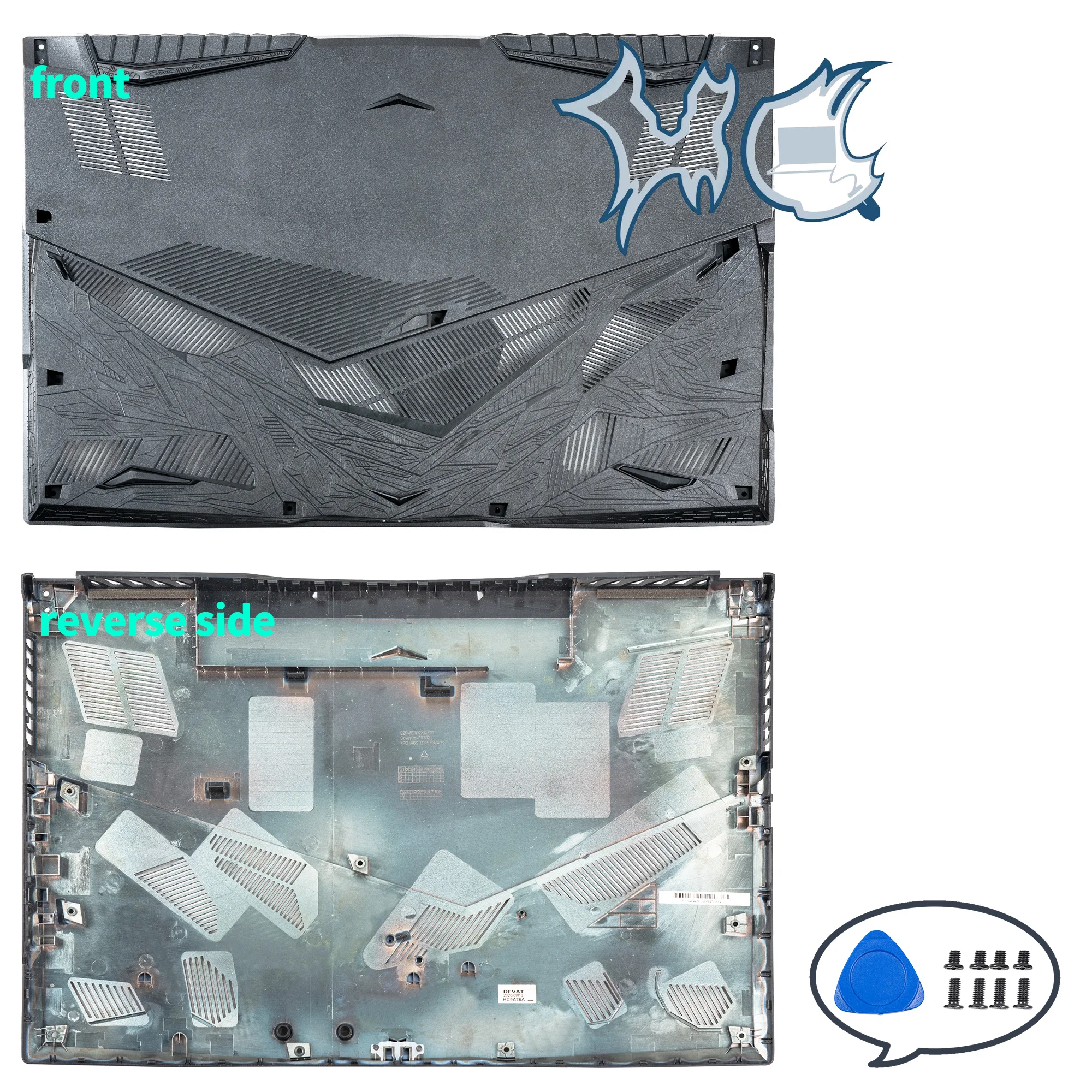 MSI GP75 9SC GP75-9SD GP75-9SE GP75-9SF LCD �ĸ� Ŀ��, ���� ���� �ʷ���Ʈ ���� Ŀ�� ��Ʈ�� ��ǰ ��ü, ���� 17 ��ġ, ����ǰ