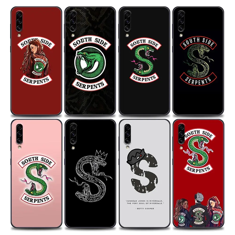 Чехол Riverdale South Side Serpents Snake для телефона Samsung A10 e S A20 A30 A30s A40 A50 A60 A70 A80 A90 5G A7 A8 Мягкий