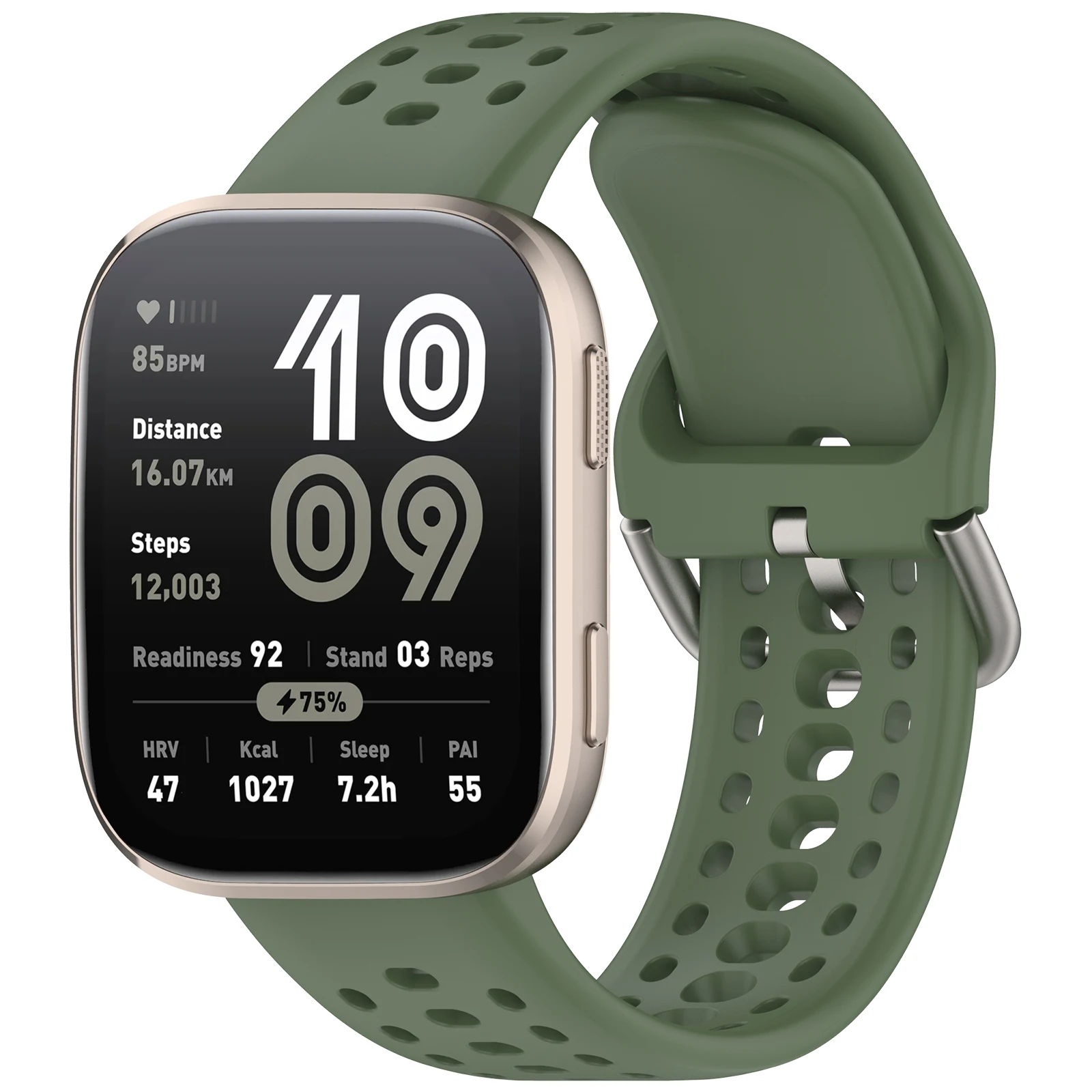 Enhanced Silicone Sport Band for Smartwatch - Breathable Strap Accessory