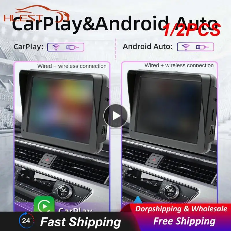 

1/2 шт. Carlinkit проводной ключ Carplay Android Авто Carplay Smart Link USB адаптер для навигации медиаплеер