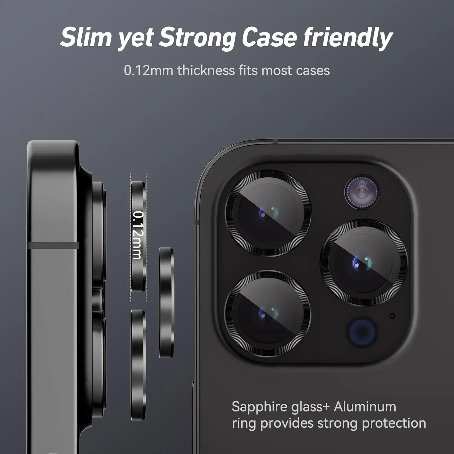 Camera Lens Protector Cover for iPhone 16 Pro Max 16 Plus 16Pro iPhone 15 15PLUS 15Pro 15Plus Glass Protection Film Accessories 3