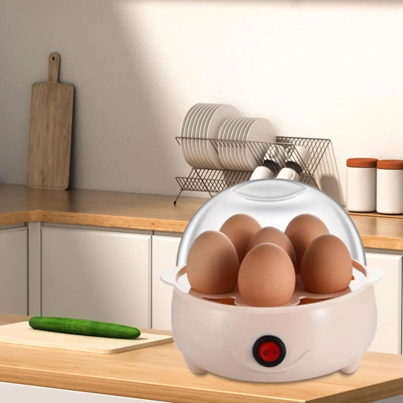Description Picture 5 of itemMultifunctional Electric Egg Boiler Double Layers Egg Cooker Mini Steamer Poacher for Pot Kitchen Cooking Breakfast Vegetable