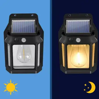 Motion Sensor Outdoor Light IP65 Waterproof LED Security Light Patio Light With 3 Lighting Modes And Motion Sensor Solar Garden 2