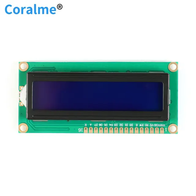 LCD1602 Module Blue/Yellow/green Screen 20* 4.5 V LCD/LCM Display PCF8574T PCF8574 IIC I2C Interface For 5V Arduino 1602A 3.3V Blue