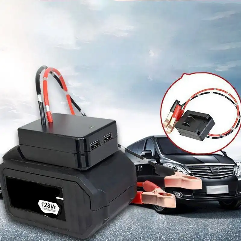 Automotive Emergency Power kits For Li-ion Battery Car Jumper Starter Car Booster Igniter Jump Start Tool DIY Adapter