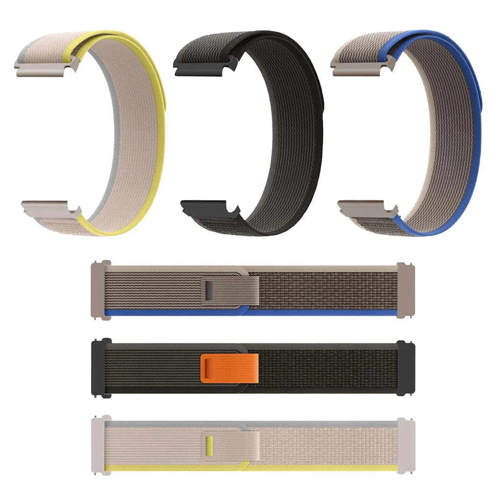 Versatile 22mm Nylon Loop Watch Strap - Durable and Stylish Wristband/Bracelet