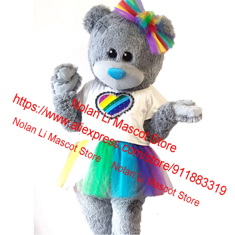 

Лидер продаж, костюм-талисман медведя Тедди, мультяшный амулет для свадьбы, карнавала, куклы, косплей, игры, вечеринки, мероприятия 1275