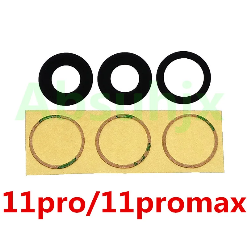 Фото Absuhjx 10 шт. стекло для задней камеры для iPhone 7 8 6S Plus 11 12 13 14 Pro Max X XS XR Задняя крышка объектива с клейкой наклейкой №3