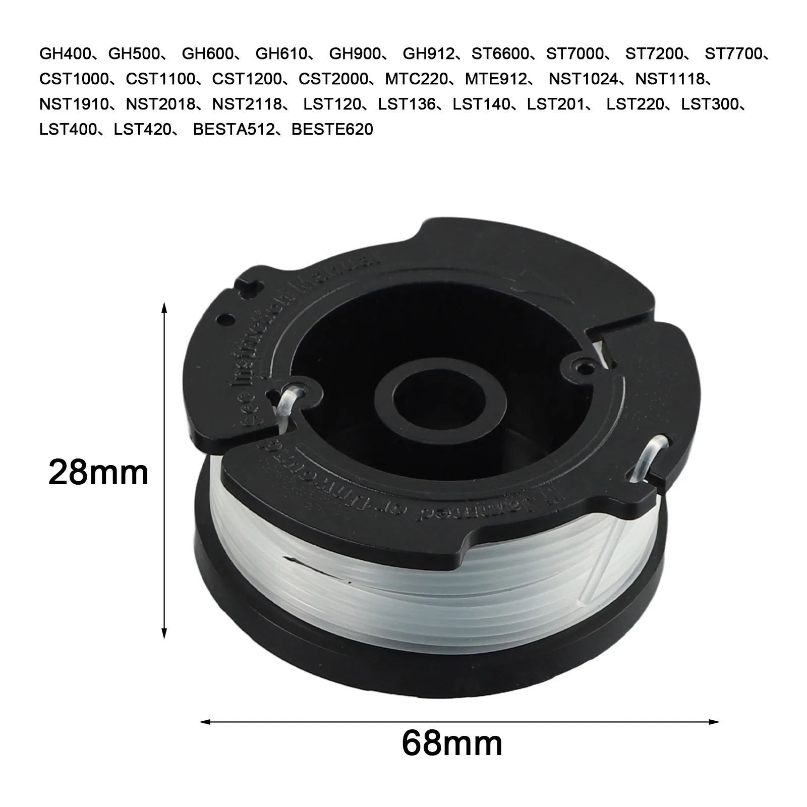 

Нейлоновый триммер для нитей, 6 шт., совместимых с моделями GH400 GH500 GH600