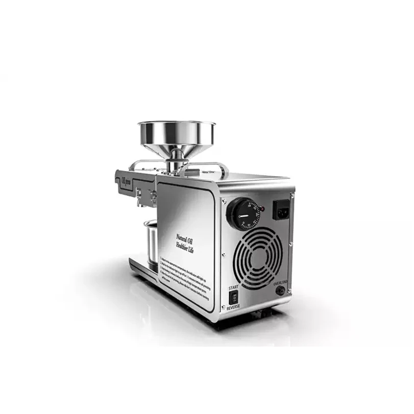 Oil Machine 7-11kg /H Automatic Cold Press High Speed Oil Extractor Extraction Temperature Control Peanut Coconut Oil Press 5