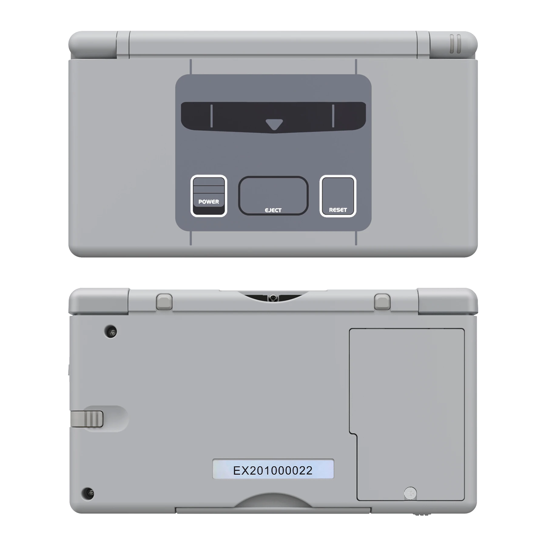Switch Lite クリアシェル スーファミ風ボタン カスタム Switch Lite クリアシェル スーファミ風ボタン カスタム