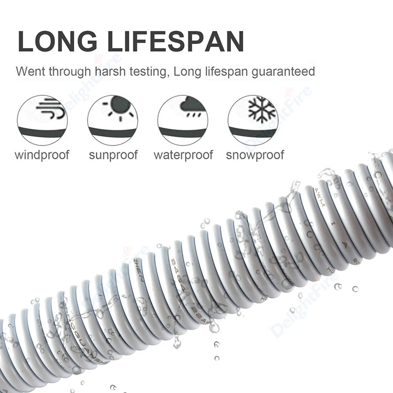 다색 전자 오디오 와이어 소프트 피복 와이어 케이블, LED 회로 기판, 자동차 UL2464, 2, 3, 4, 5, 6, 7, 8, 10 코어, 28AWG