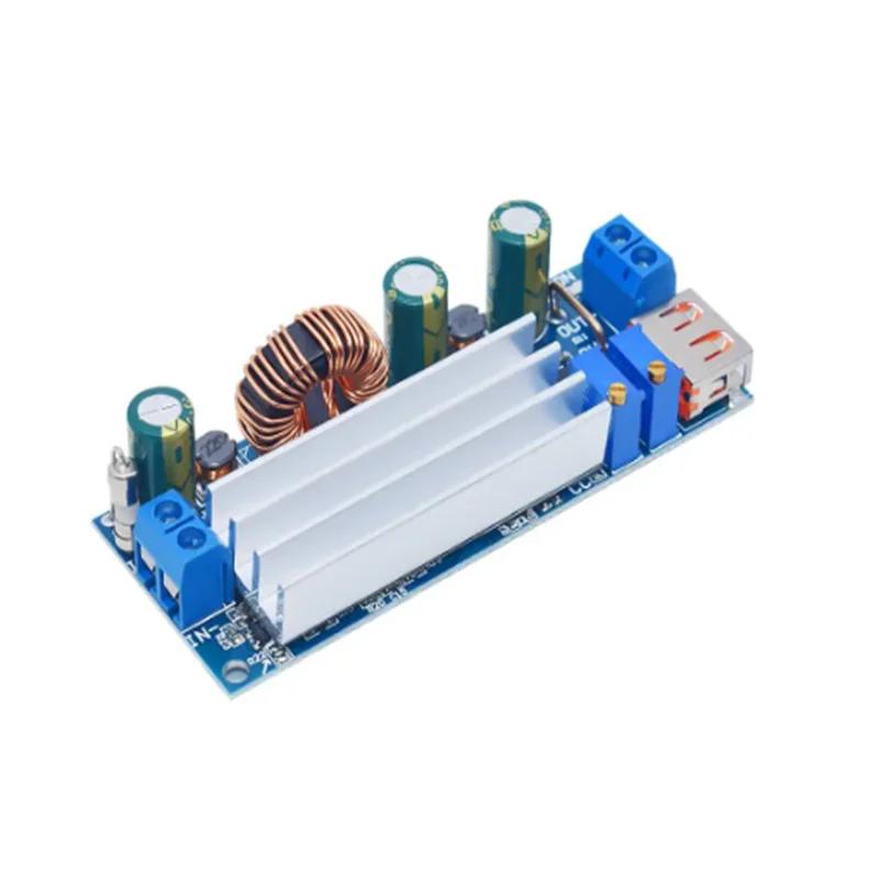 Dc Dc Step Up Boost Converter 2-24V A 3-30V 4A 80W Cc Cv Power Module Alimentatore Regolato Regolabile 3.7V 6V 9V 12V Con Usb