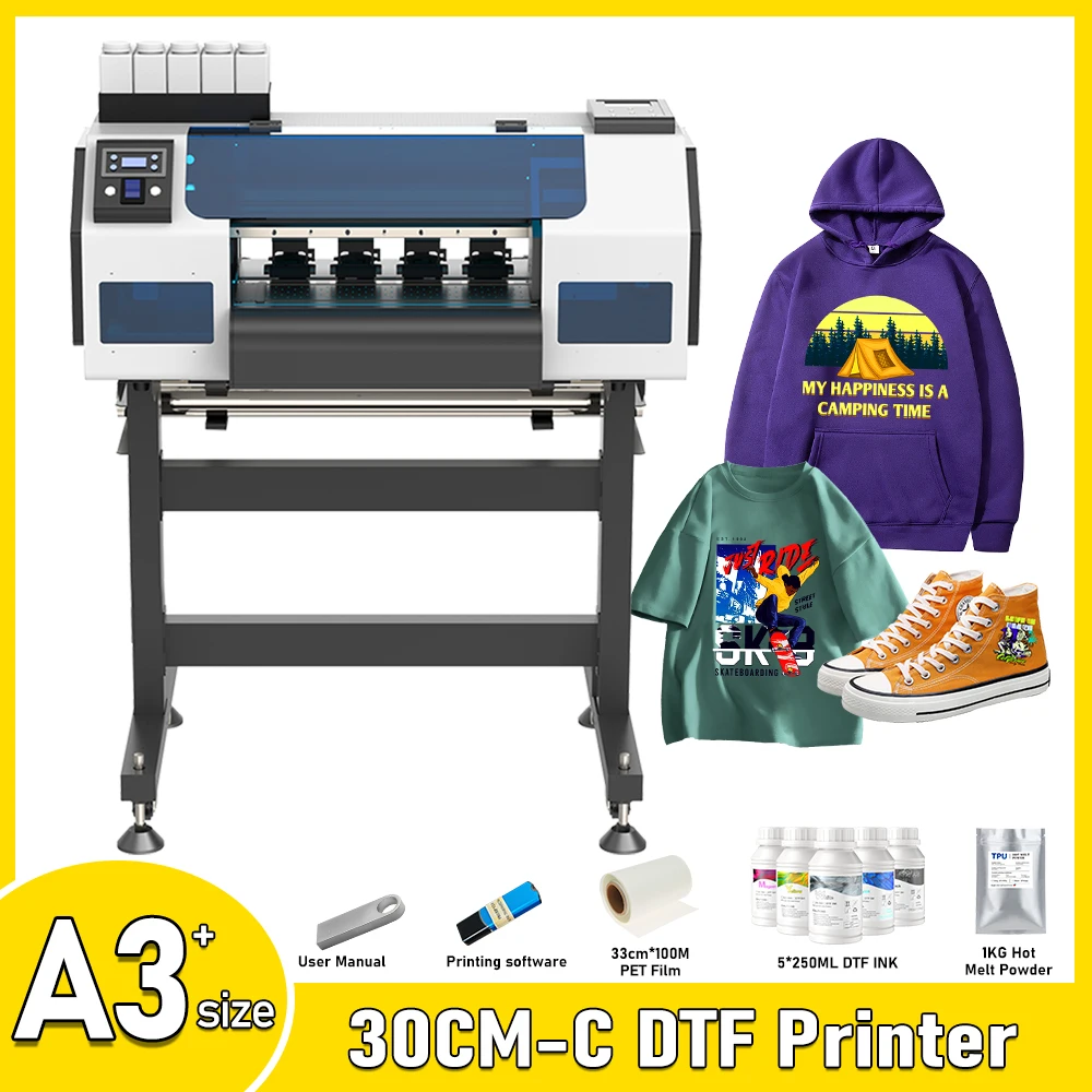 

XP600 DTF Printer A3/A1 DTF Transfer Printing machine Impresora T-Shirt Printing Machine For T-Shirt shoes For All Fabric