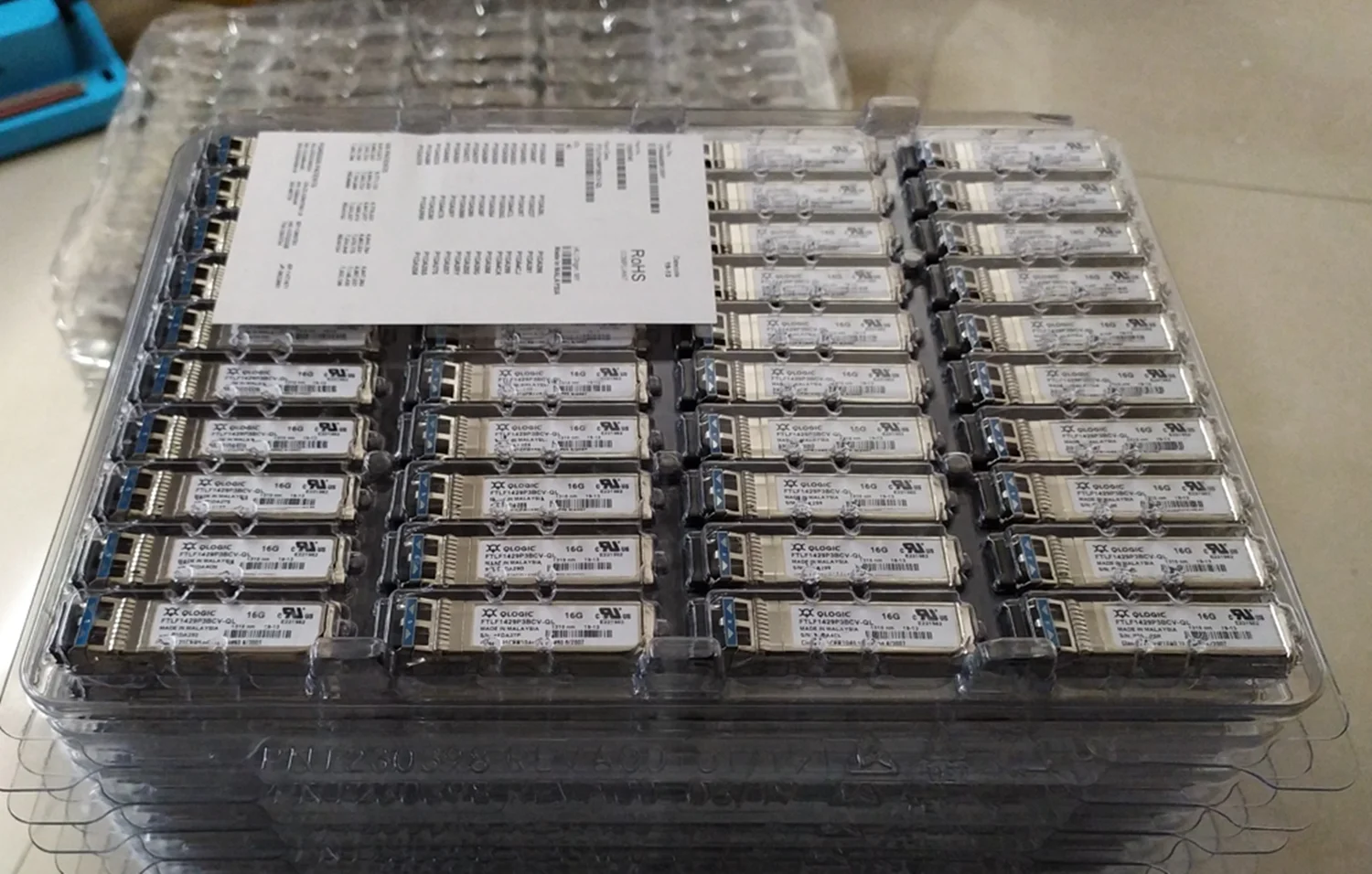 Qlogic 16gb Transceiver/FTLF1429P3BCV-QL/1310nm 10KM LR 16g SFP Transceiver Single Mode Switch