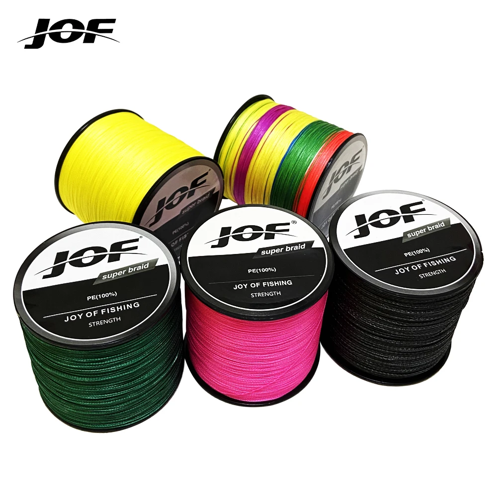 Jof 8X Potente Linea Pe, Linea Principale Da Pesca, Linea Pe Ad Alta Resistenza E Resistente All'Usura Pe Forte, Materiale Giapponese 300-1000M