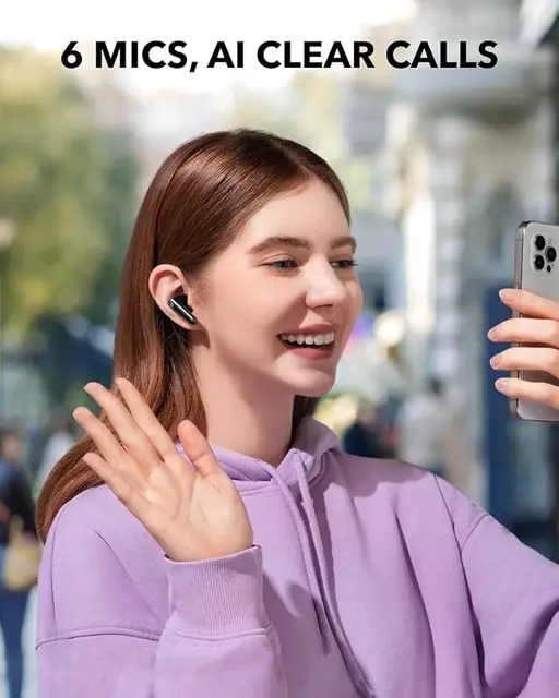 Soundcore P40i by Anker, Noise Cancelling Wireless Earbuds (Refurbished) - Image 6