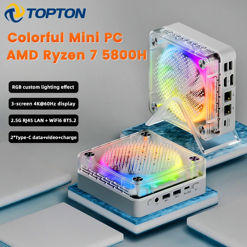 topton-ice-soul-series-mini-pc-amd-ryzen-7-7735hs-5800h-8-cores-rgb