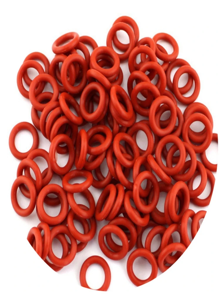 

Red silicone O-ring, red sealing waterproof ring CS: 1.5mm OD: 5-56mm